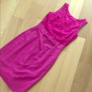 Pink Banana Republic cocktail dress